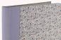 Preview: Romantic photo album "Sissi",lilac, blue flowers, handmade album